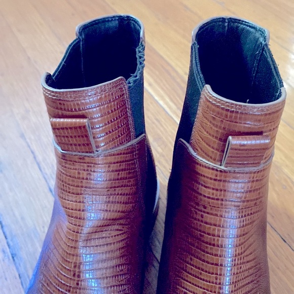 Kenzo Paris pointed toe Chelsea ankle boots brown sz 8 - Picture 5 of 9